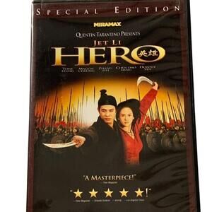 Hero Special Edition DVD Martial Arts Action Movie Jet Li Donnie Yen